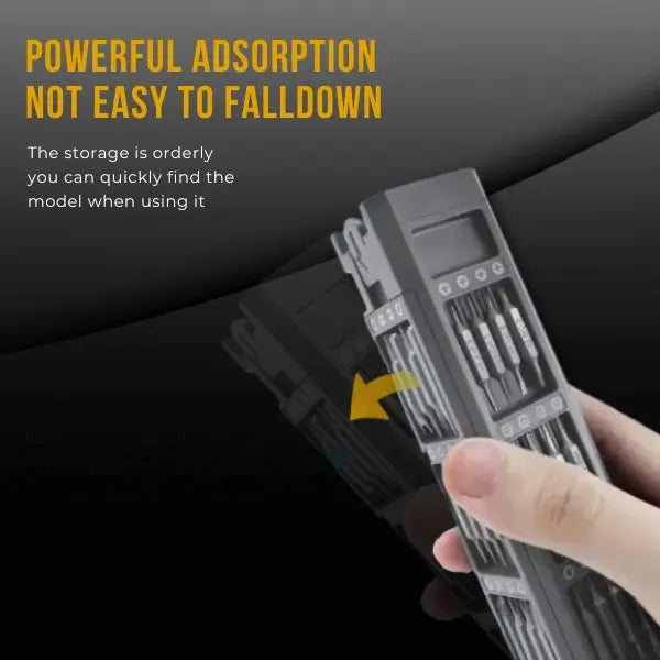 CraftDominion™ 42 in 1 Rechargeable 5-Speed Precision Electric Torque Screwdriver Set